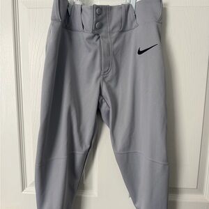 Nike Kids Light Gray Casual Bottoms